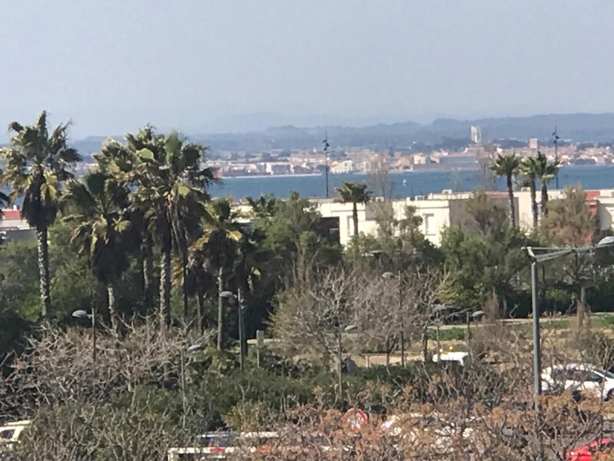 Charmant T2 Les Plages Dorees Vue Mer + Parking Sète Zewnętrze zdjęcie